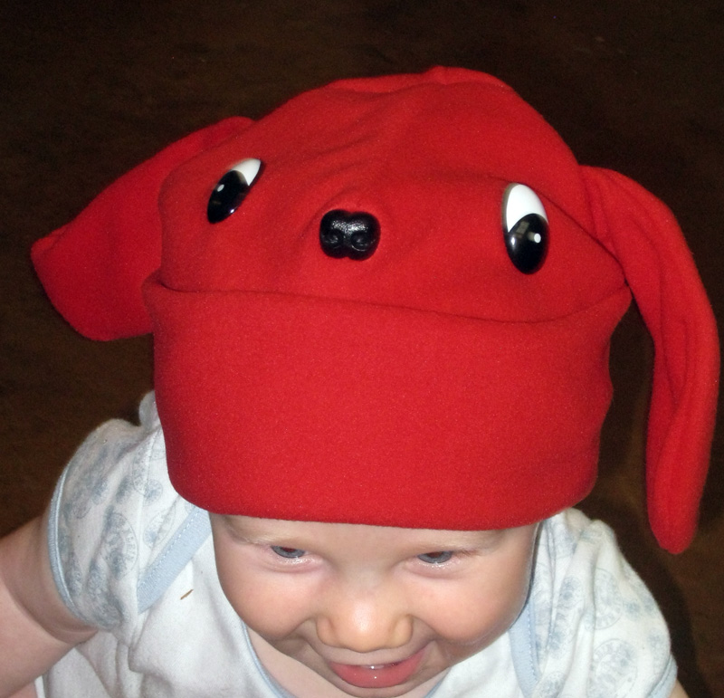 Youth Big Red Dog hat